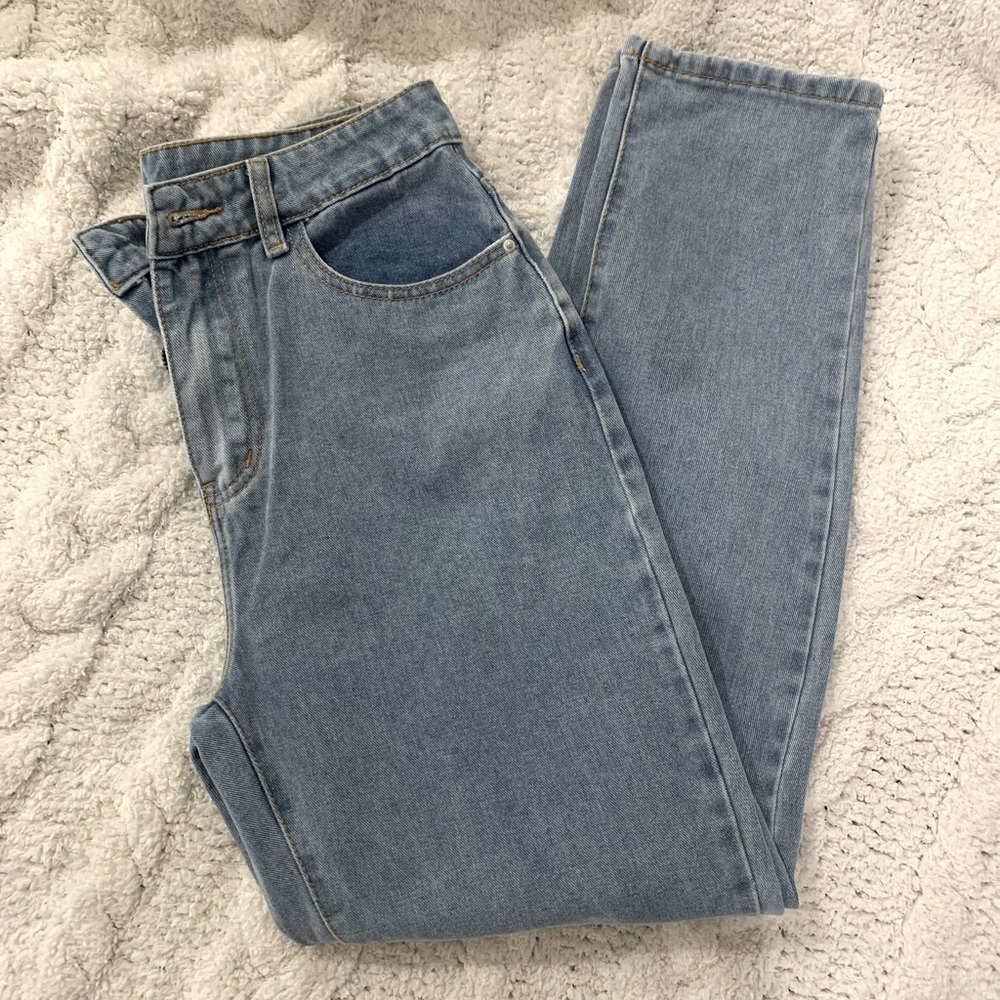 Shein high waist mom jeans